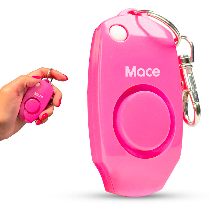 Mace Personal Safety Alarm with Keychain - Pink
