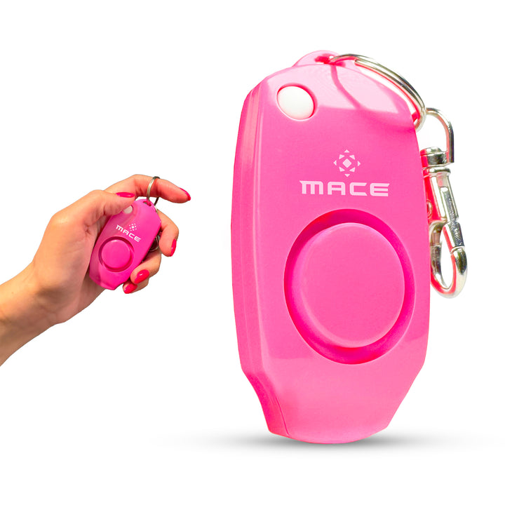 Mace Personal Safety Alarm with Keychain - Pink