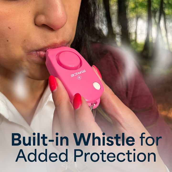 Mace Personal Safety Alarm with Keychain - Pink