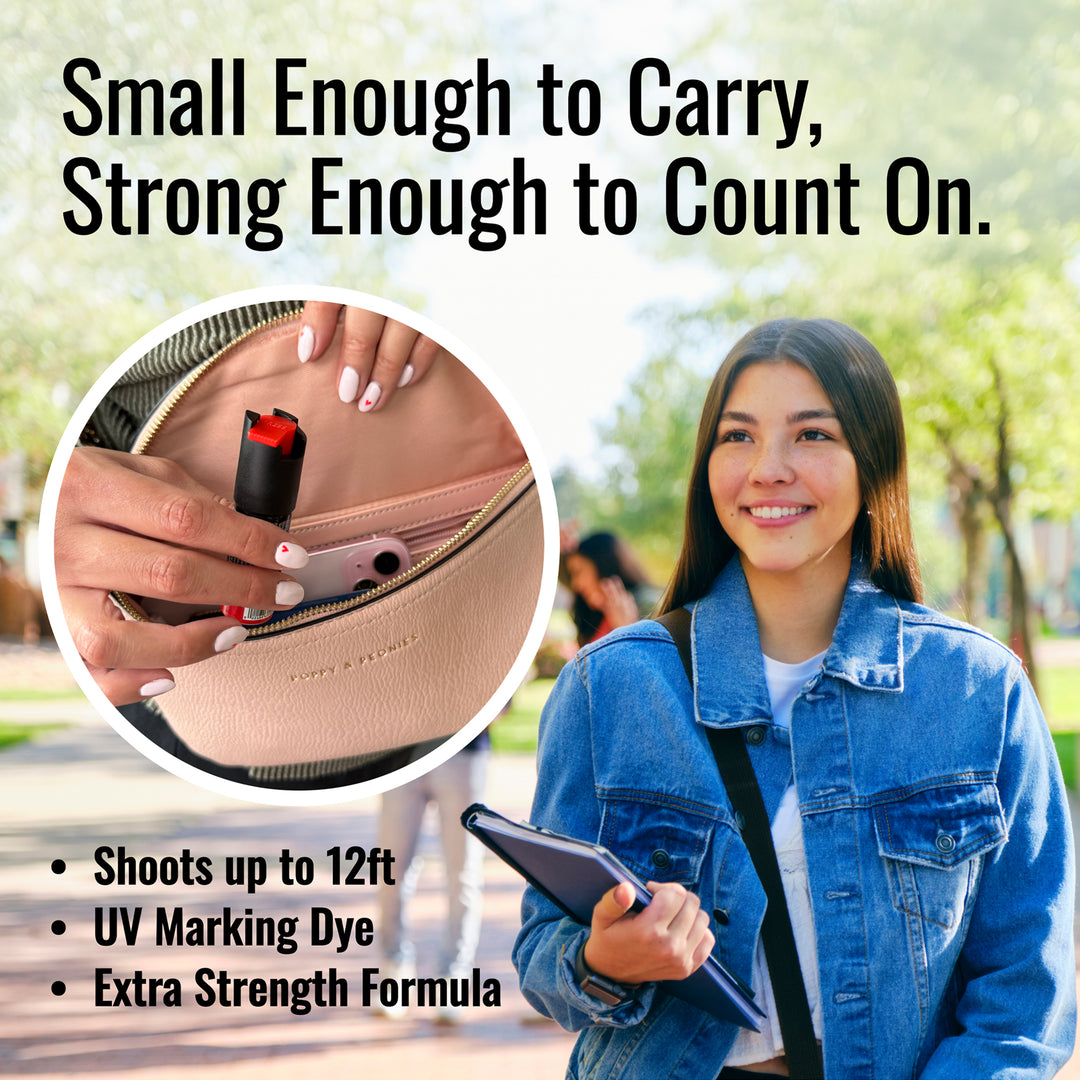 Twist Lock Pepper Spray - 2 Pack