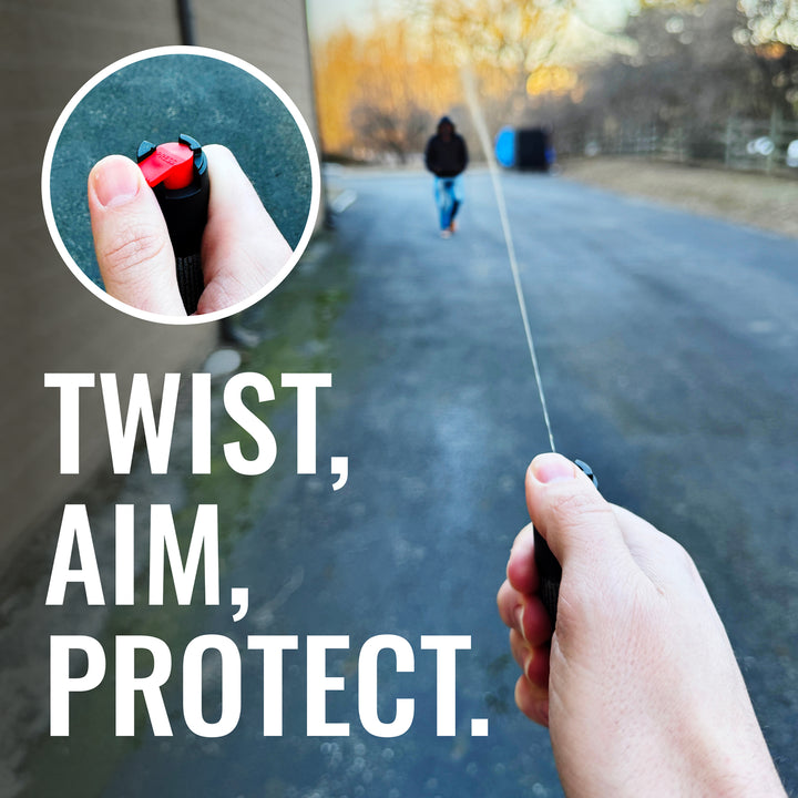 Twist Lock Pepper Spray - 2 Pack