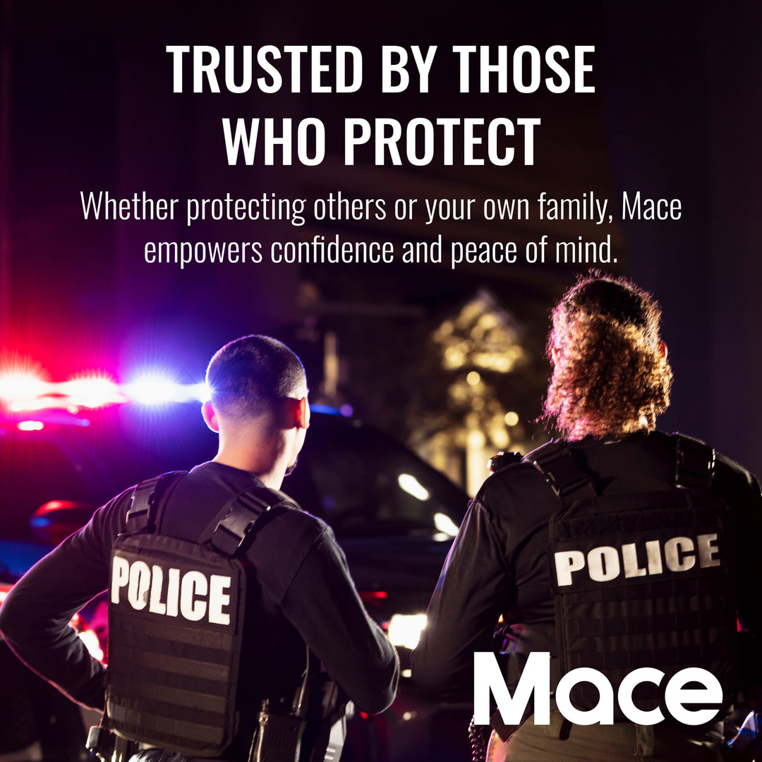 Mace Pepper Spray Gun, ideal home and vehicle defense, Black and orange