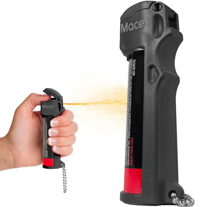 Mace Flip Top Pepper Spray - Black