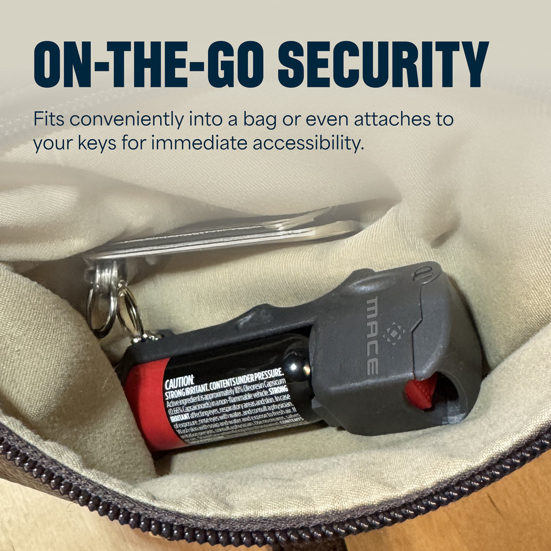 Mace Pepper Spray and Personal Alarm Combo Kit - Black