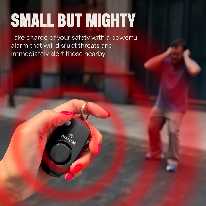 Mace Pepper Spray and Personal Alarm Combo Kit - Black