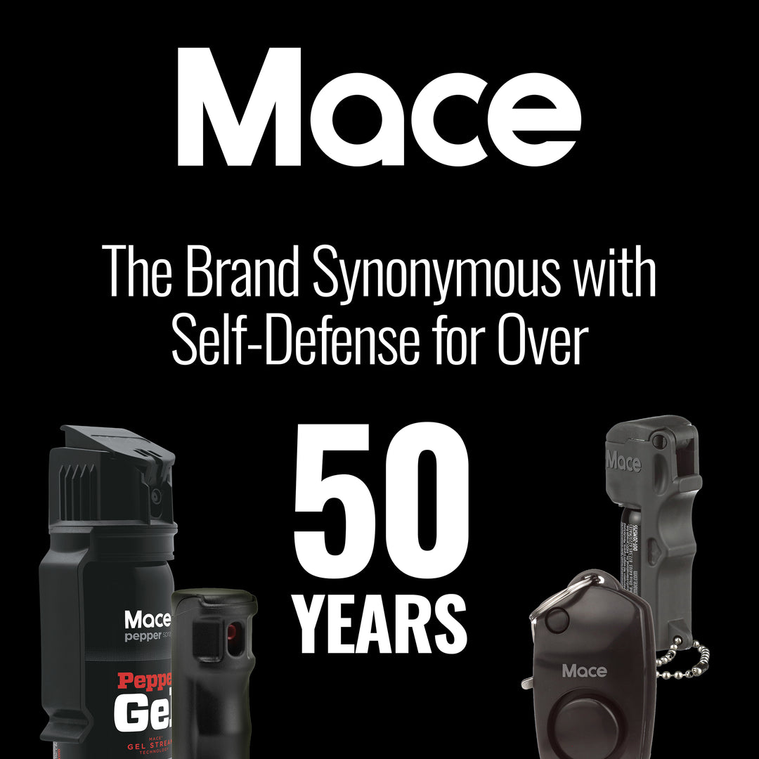 Mace Pepper Spray and Personal Alarm Combo Kit - Black