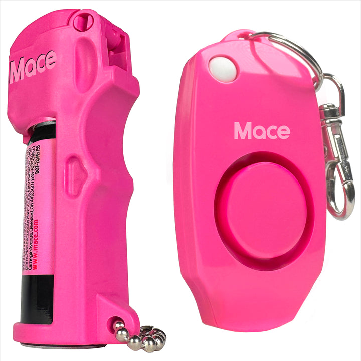 Mace Pepper Spray and Personal Alarm Combo Kit - Pink