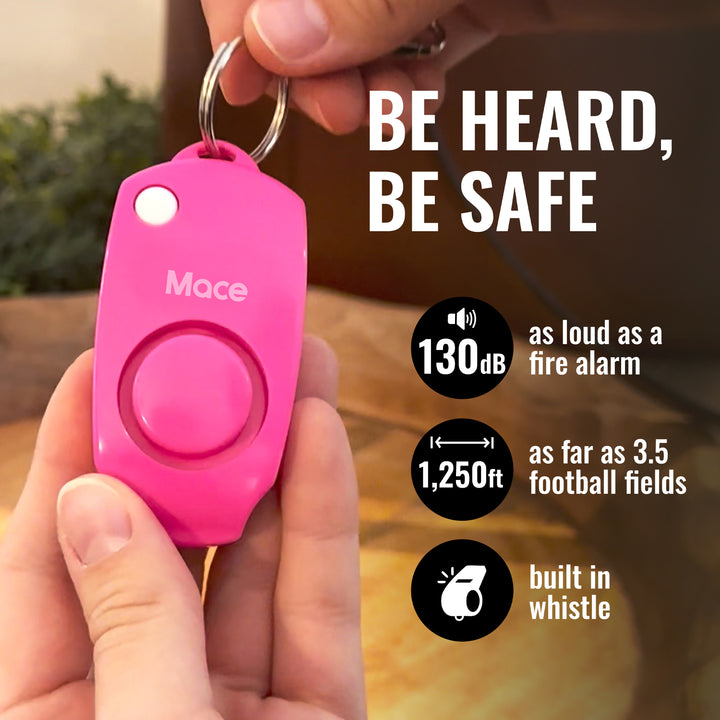 Mace Pepper Spray and Personal Alarm Combo Kit - Pink