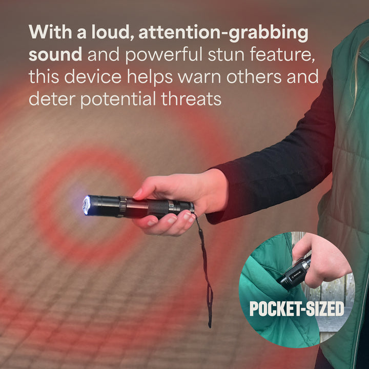 Mace Compact Stun Gun Flashlight