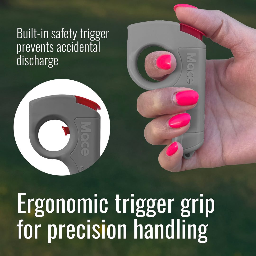 Mace Safety Trigger Pepper Spray - Gray