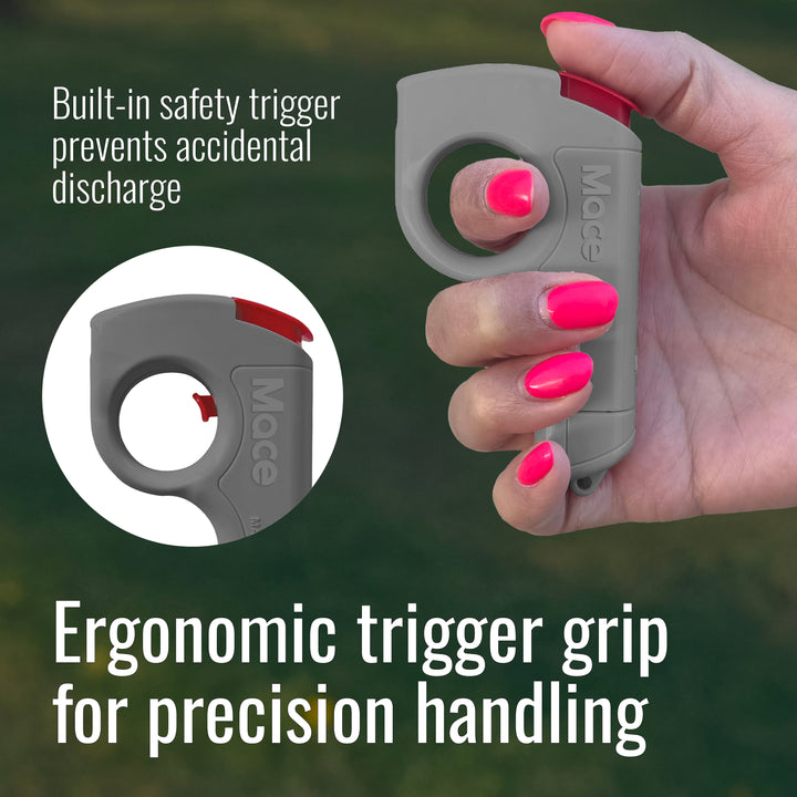Mace Safety Trigger Pepper Spray - Gray