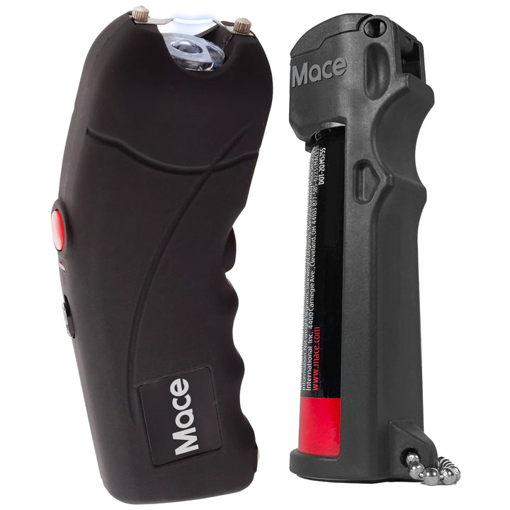 Ergo Stun Device & Personal Model Pepper Spray - Black