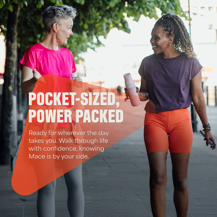 Mace 2 Pack Twist Lock Pepper Spray - Black/Red