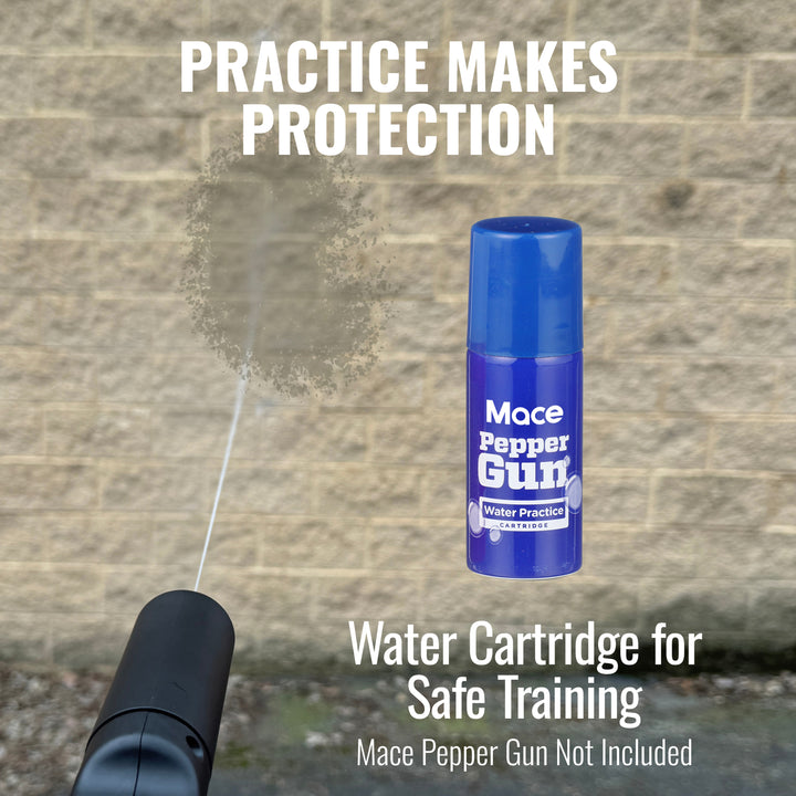 Mace Practice Water Trainer Cartridge Refill for Mace Pepper Gun