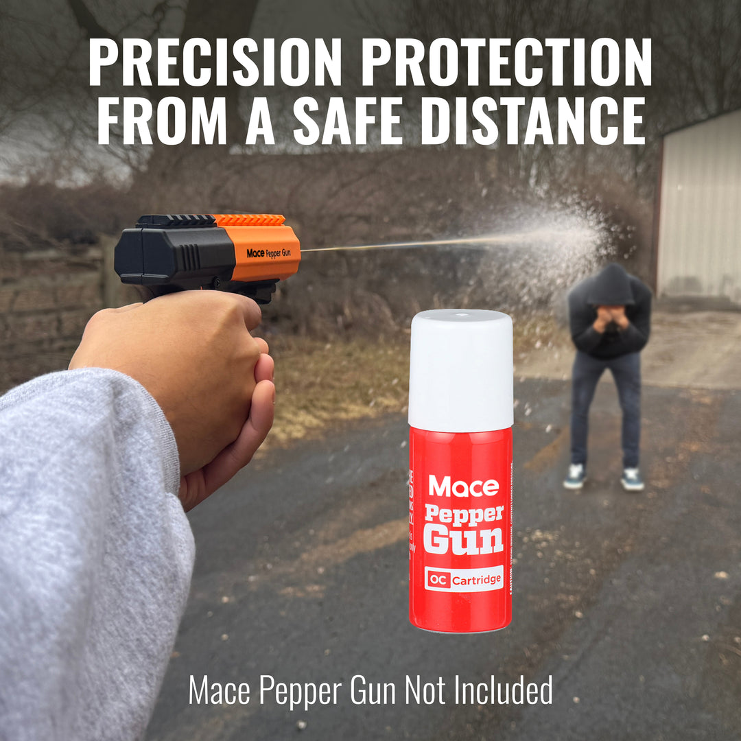 Pepper Spray Cartridge Refill for Mace Pepper Gun 2.0