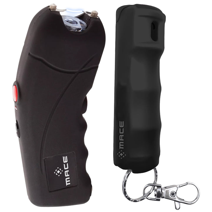 Mace Ergo Stun Gun & Hard Case Pepper Spray - Black