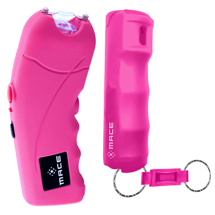 Mace Ergo Stun Gun & Hard Case Pepper Spray - Pink