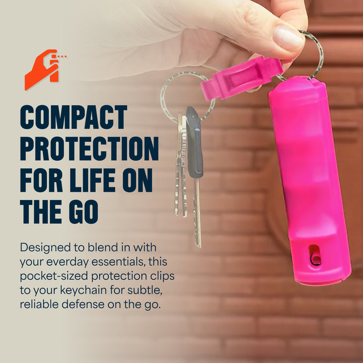 Mace Ergo Stun Gun & Hard Case Pepper Spray - Pink