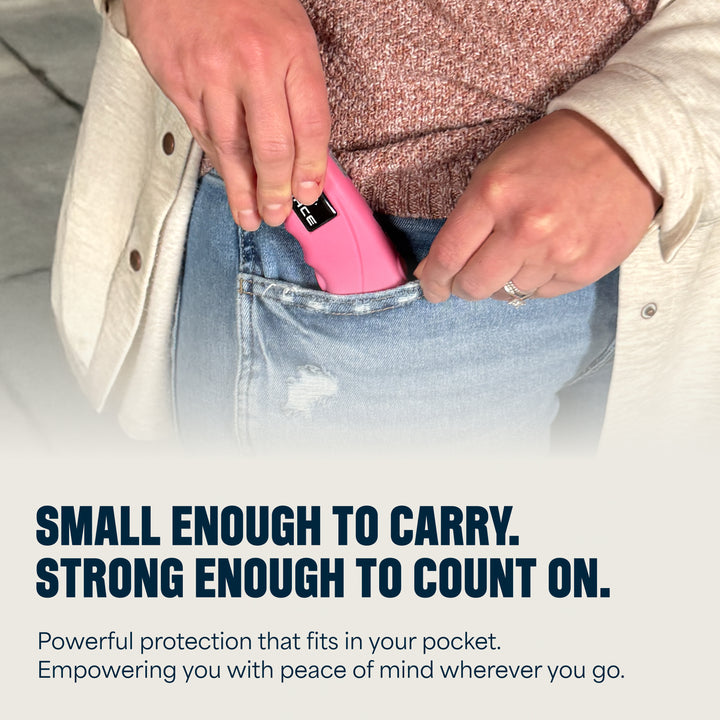 Mace Ergo Stun Gun & Hard Case Pepper Spray - Pink