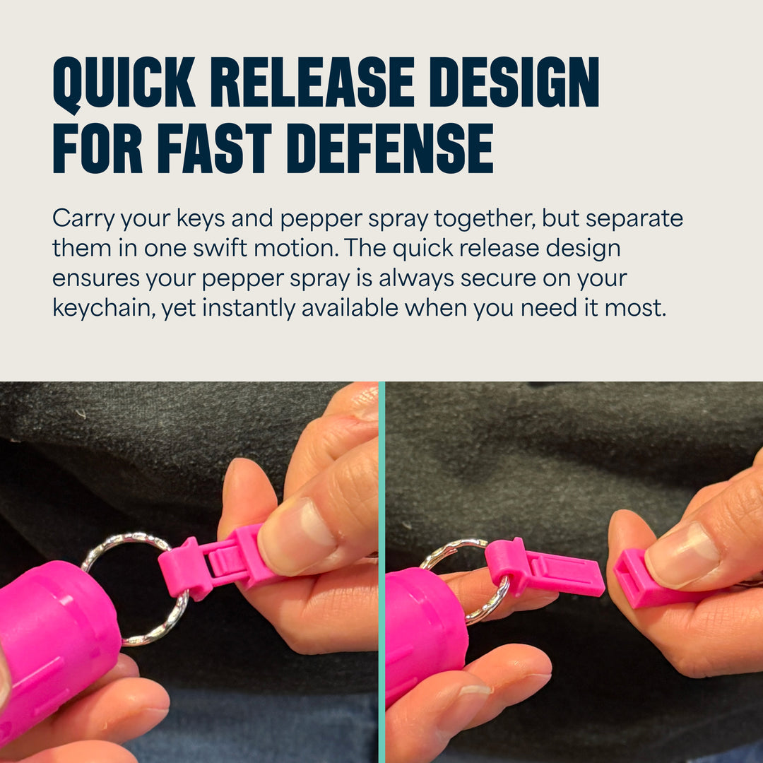 Mace Ergo Stun Gun, Alarm, & Hard Case Pepper Spray - Pink