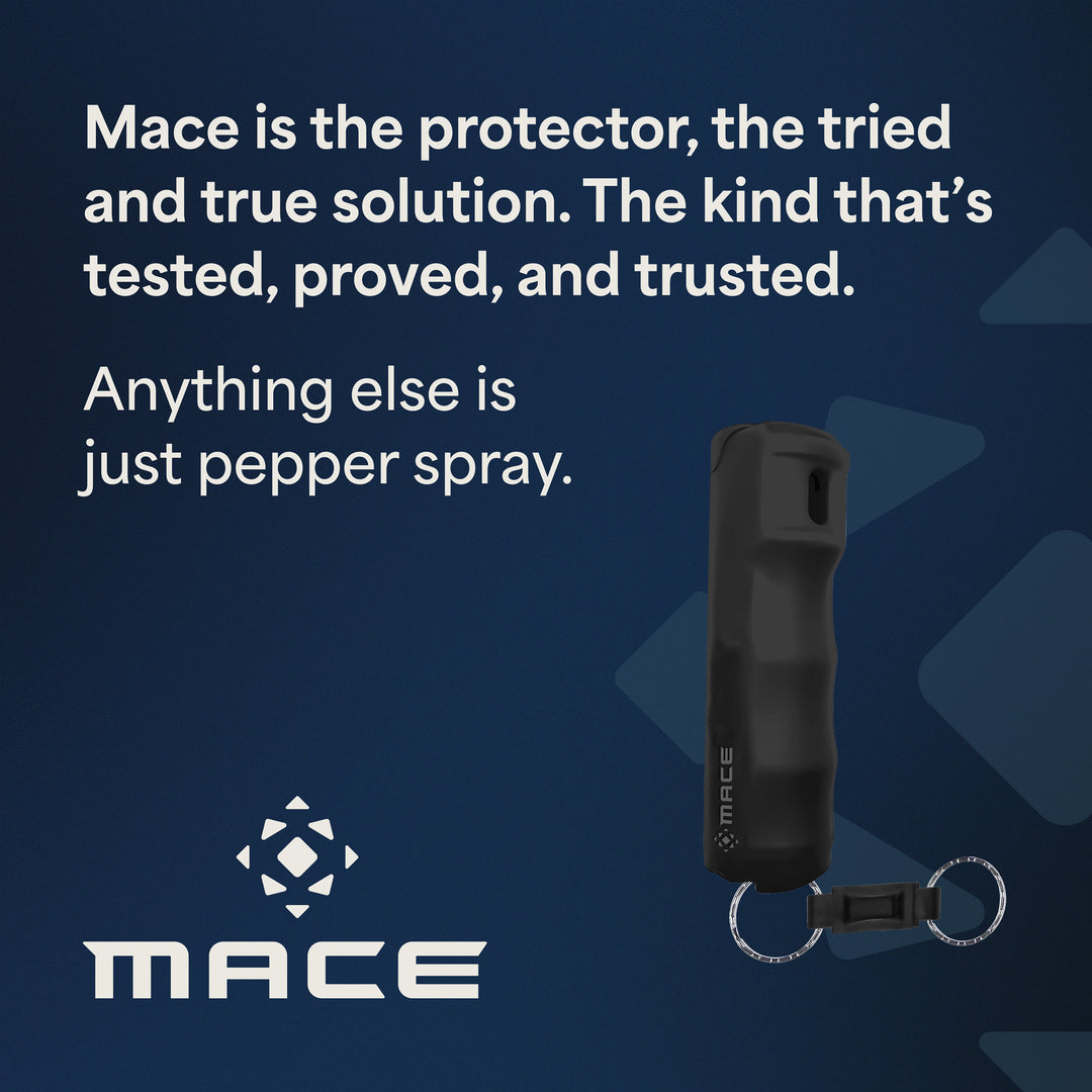 Quick Release Compact Hard Case Pepper Spray 3 Pack- Black