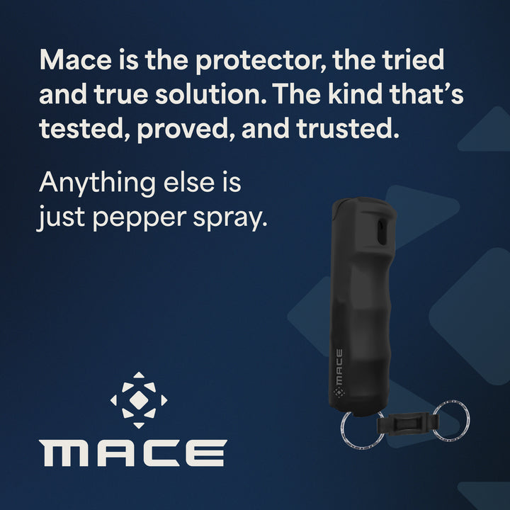 Quick Release Compact Hard Case Pepper Spray 2 Pack- Black