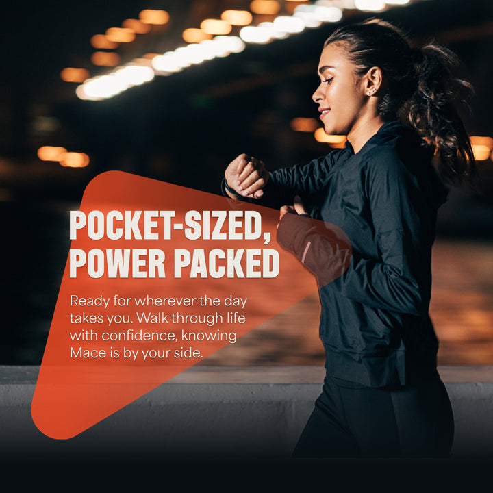 Hard Case Pepper Spray, Clip On (Lilac)