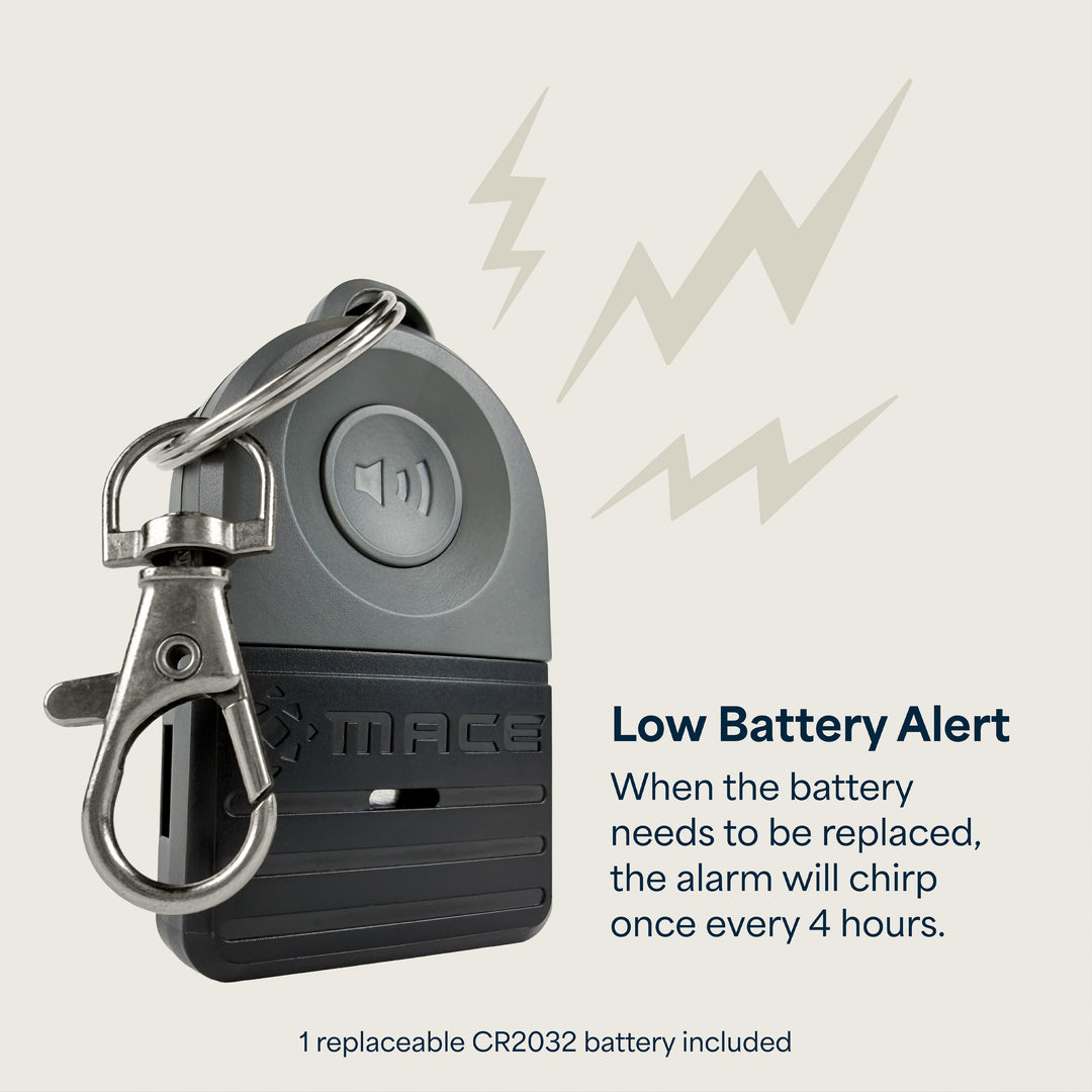 Mace Personal Safety Alarm 130db - Black