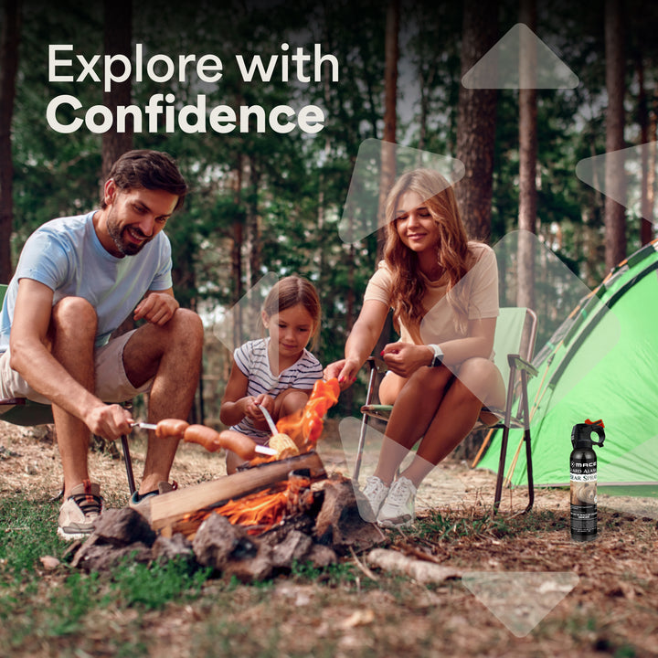 Mace Guard Alaska Bear Deterrent & Self Defense Spray with Spray Holster