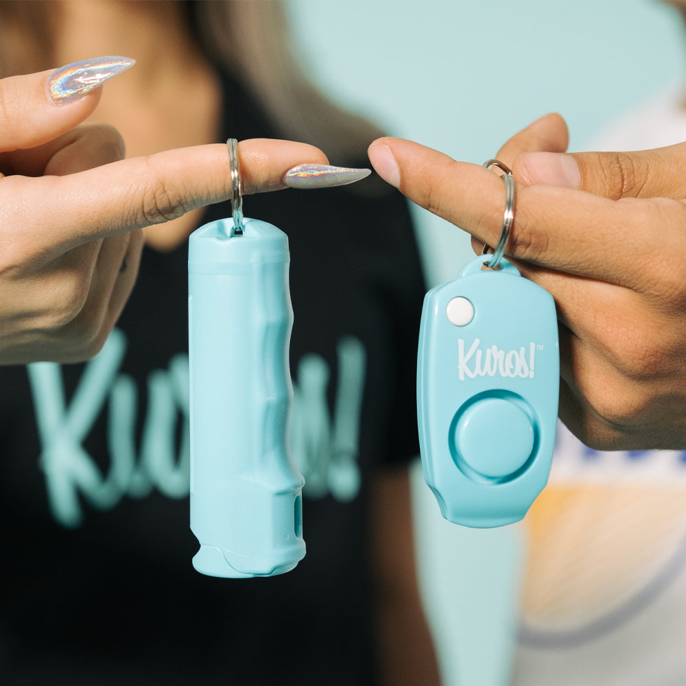 KUROS Pepper Spray and Personal Alarm Combo Kit