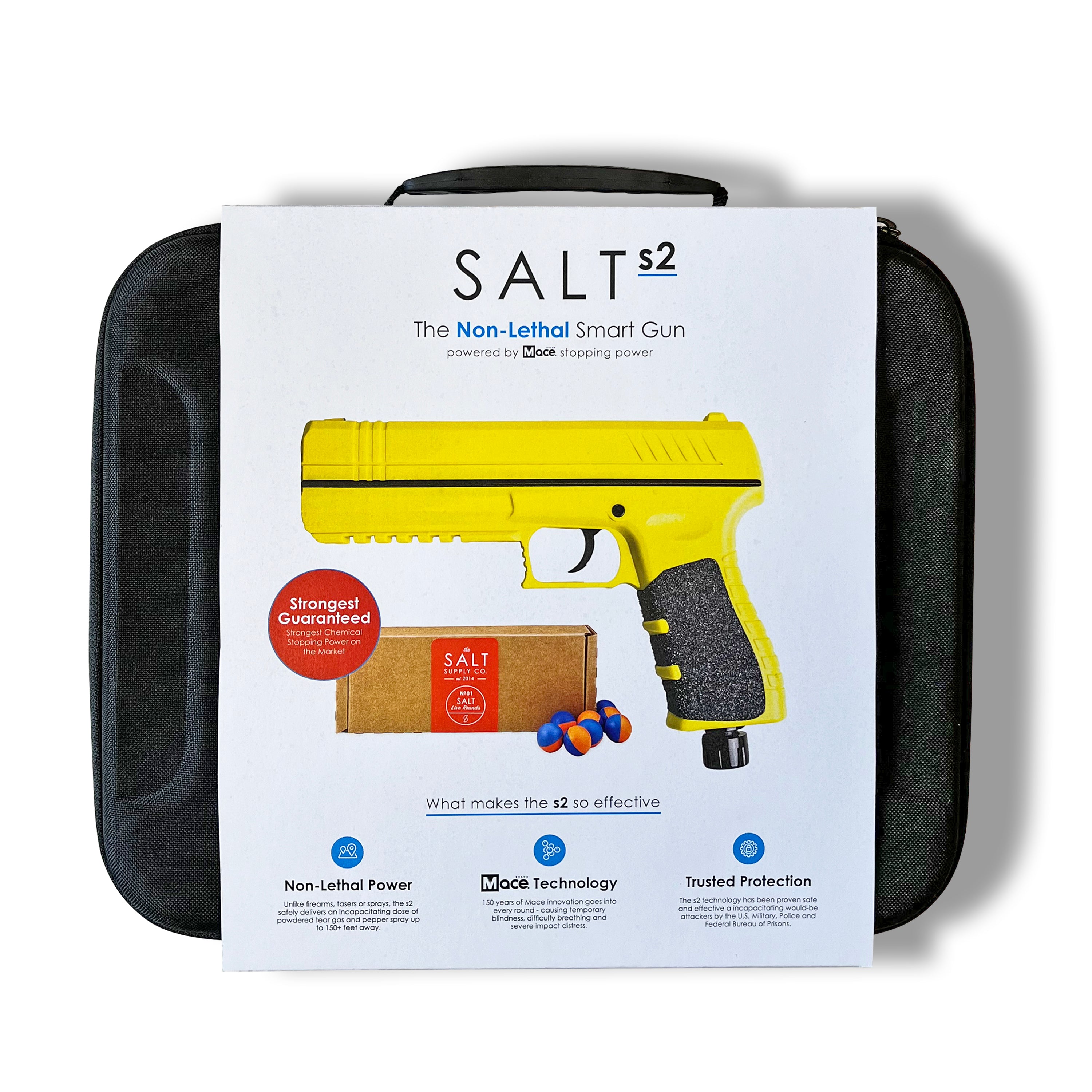 s2 Salt + Mace® Brand Pepper Launcher Kit