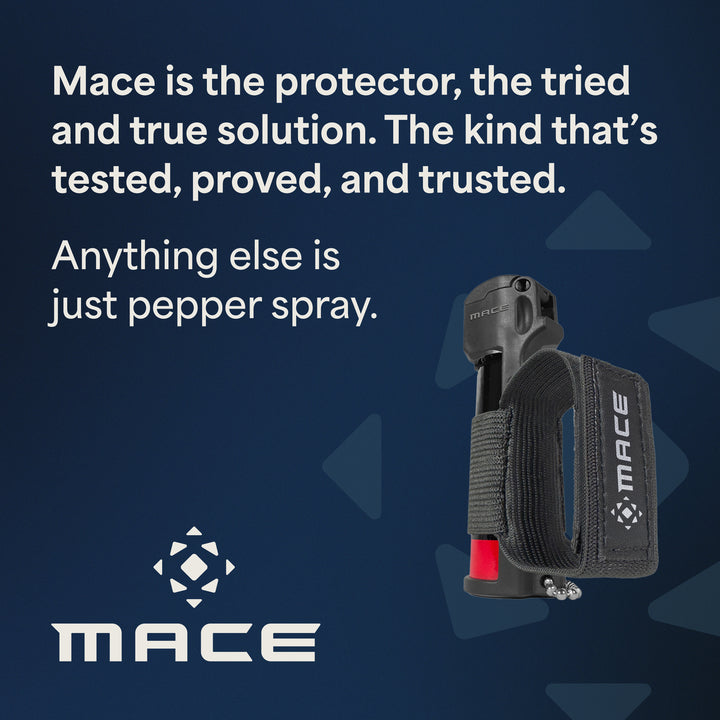 Mace Flip Top with Sport Band Pepper Spray - Black