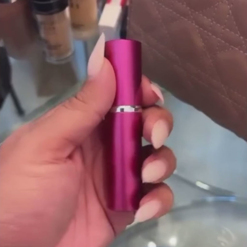 Load and play video in Gallery viewer, Hot Pink Lipstick Pepper Spray

