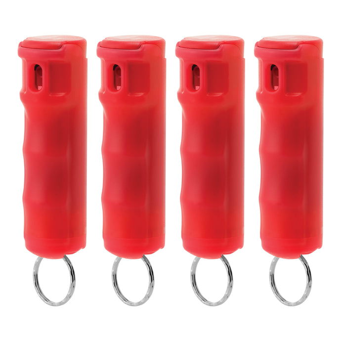KeyGuard Hard Case Pepper Spray (4 Pack)