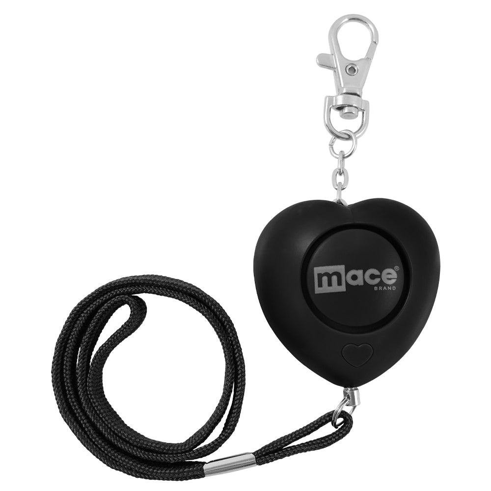 Personal Alarm Heart-Black