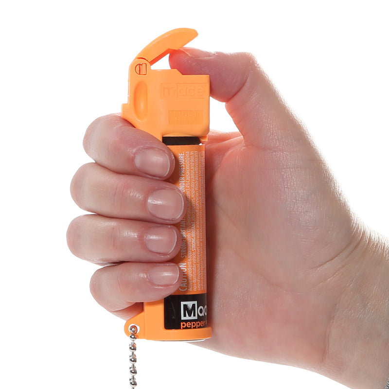 Load image into Gallery viewer, Full Size Mace Pepper Spray- Ideal self defense keychain for women, 12 ft. range, Made in the USA - 6 Pack
