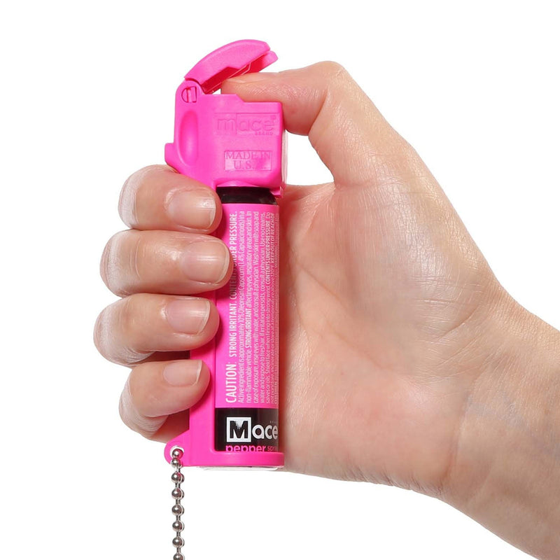 Load image into Gallery viewer, Full Size Mace Pepper Spray- Ideal self defense keychain for women, 12 ft. range, Made in the USA - 6 Pack
