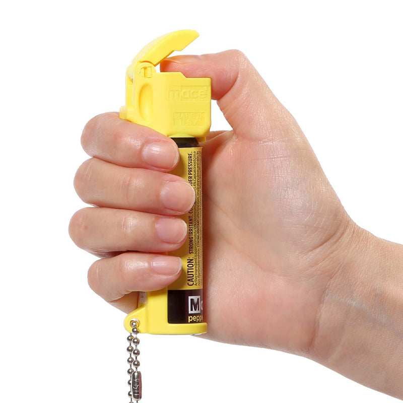Load image into Gallery viewer, Full Size Mace Pepper Spray- Ideal self defense keychain for women, 12 ft. range, Made in the USA - 6 Pack
