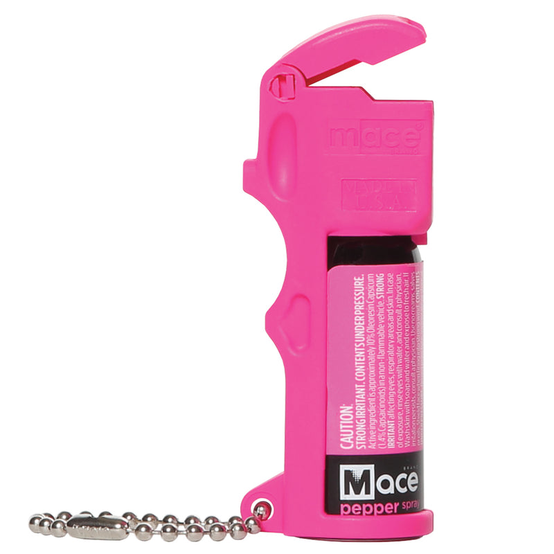 Load image into Gallery viewer, Pocket Size Mace Pepper Spray- Ideal self defense keychain for women, 10 ft range, Made in the USA-  Available in High Visibility Pink, Blue, Orange, Green, Yellow or Black
