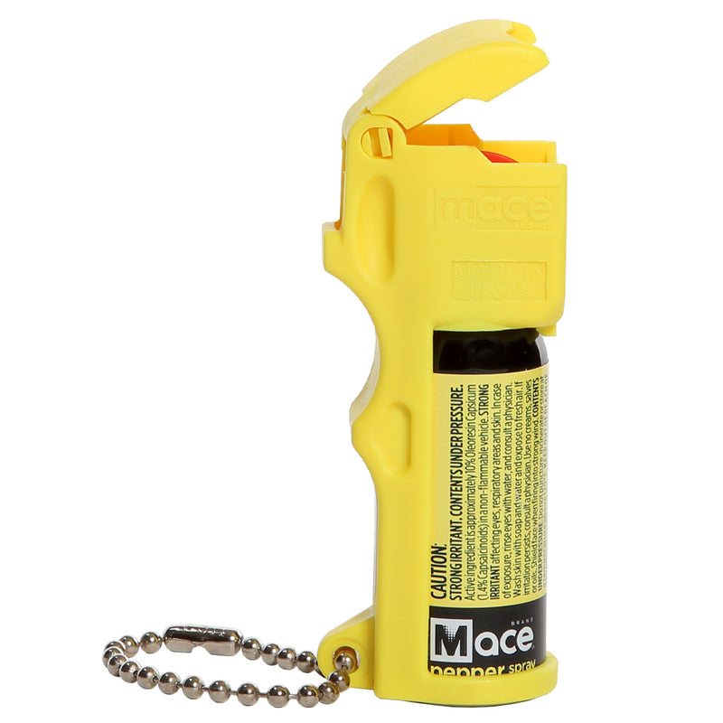 Load image into Gallery viewer, Pocket Size Mace Pepper Spray- Ideal self defense keychain for women, 10 ft range, Made in the USA-  Available in High Visibility Pink, Blue, Orange, Green, Yellow or Black
