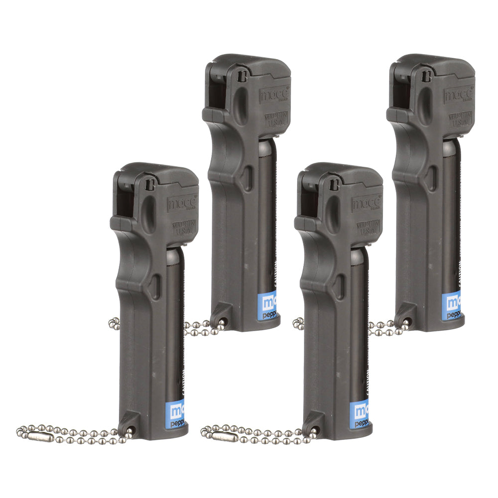 Triple Action Personal Pepper Spray 4 Pack Mace® Brand