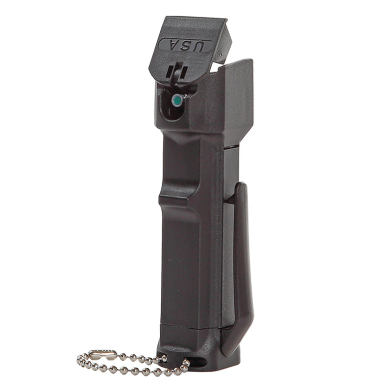 Load image into Gallery viewer, Value Pack (4) Tear Gas Enhanced Mace Pepper Spray, ideal self defense  for women, 12 ft range, rugged police-ready housing with clip, Made in the USA
